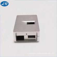 High precision cnc milling machining sliver anodize aluminum CNC milling case part